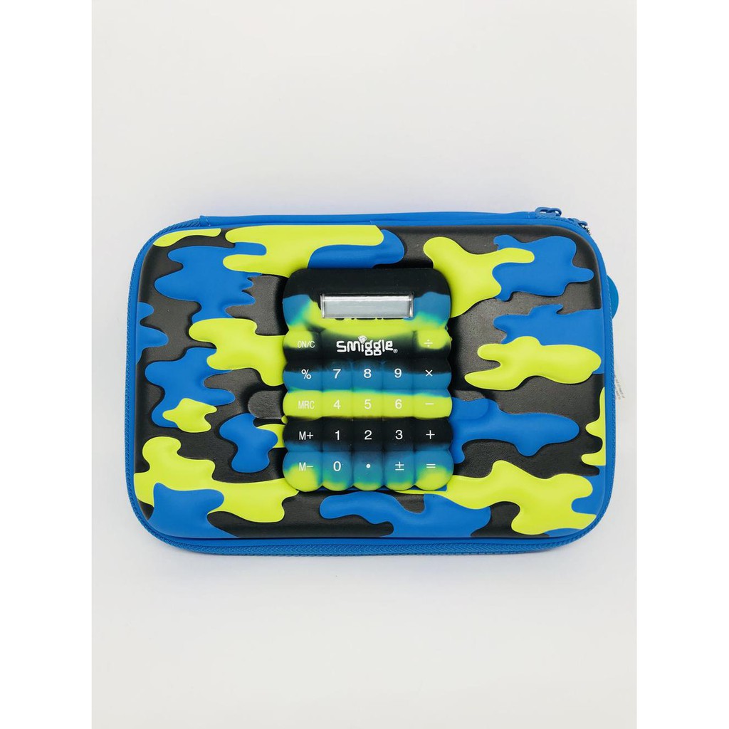 

SMIGGLE PENCIL CASE HARDTOP CALCULATOR BLEND BOY