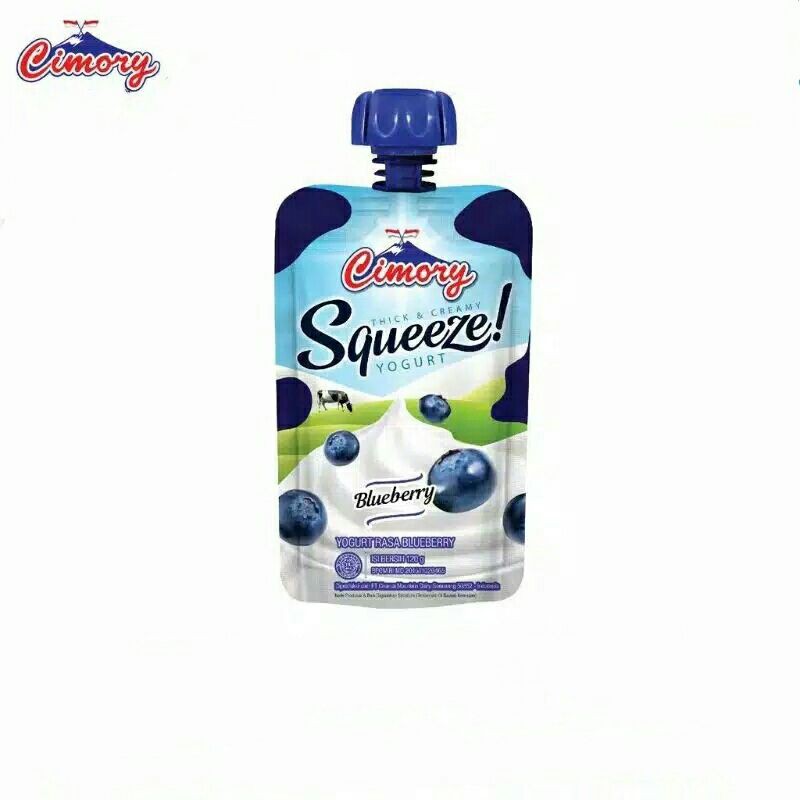 

CIMORY SQUEEZE YOGURT 120g RASA BLUEBERRY/KARTON(isi : 24 pcs)