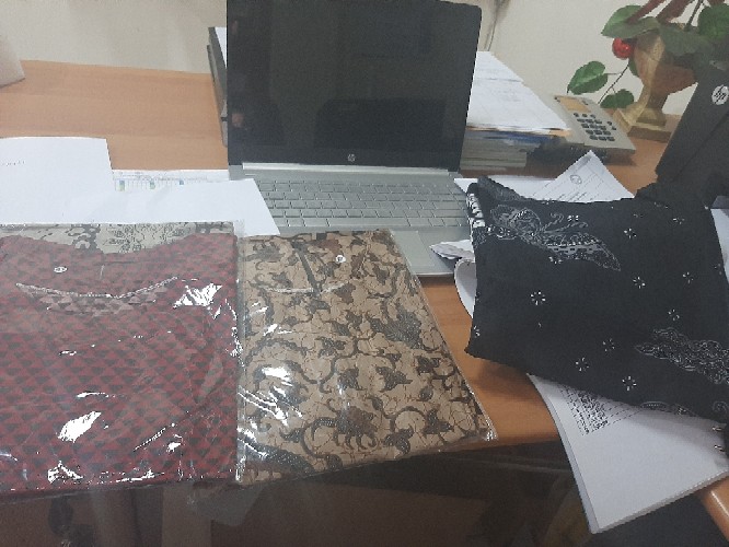 Tey-17 Batik Wanita Asj Sa Hrb026 Kenongo Kemeja Tosca Pendek