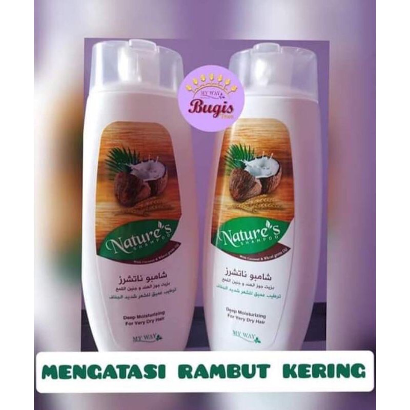 CL_ Sampo Perawatan rambut lemah & rontok My Way Nature Impor dari Mesir