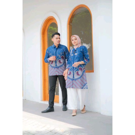 ATASAN BATIK COUPLE MODERN PARANG CHINESE LOOK