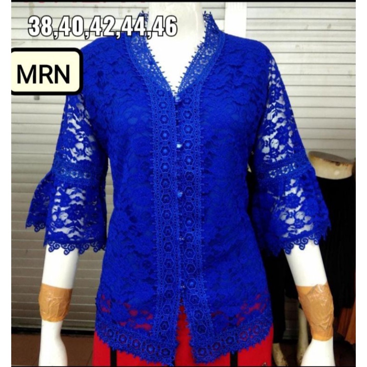 atasan kancing depan premium brokat arya by vasutron