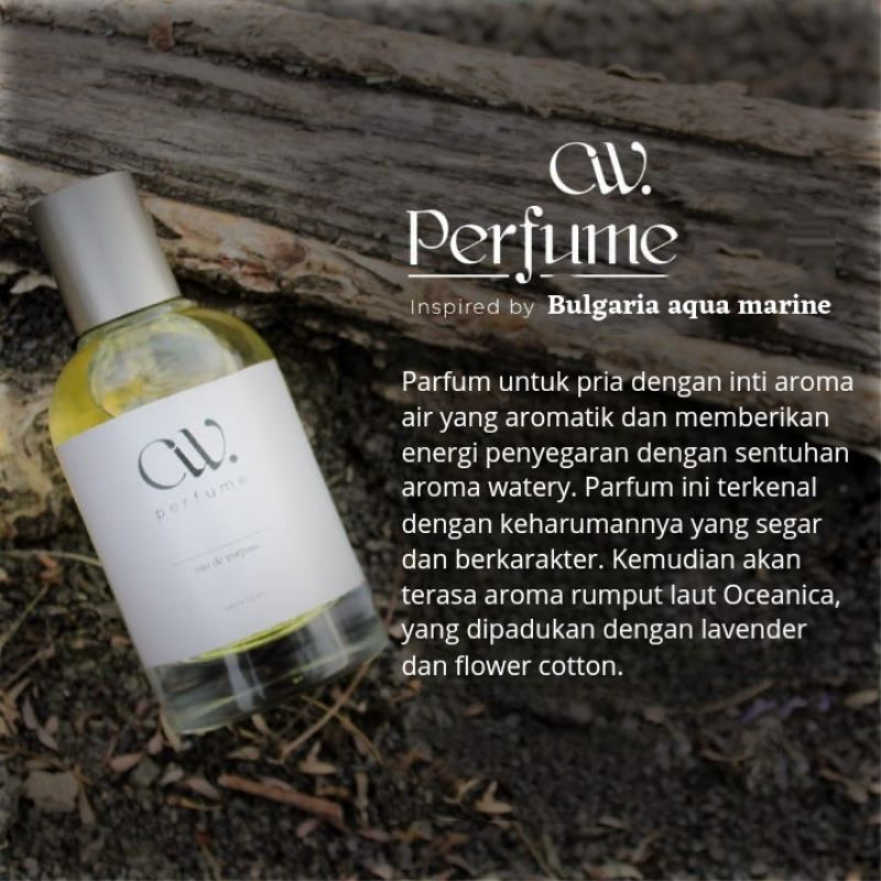 CW Parfume inspired by Bulgari aqua marine / PARFUM BULGARI AQVA MARINE /PARFUM BULGARI AQUA MARINE PREMIUM