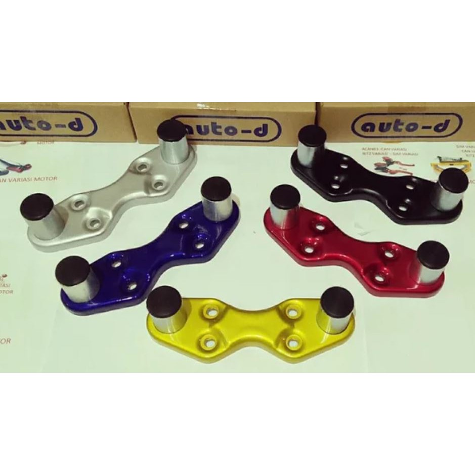 Dudukan Raiser Peninggi Segitiga Stang Jepit Honda Yamaha