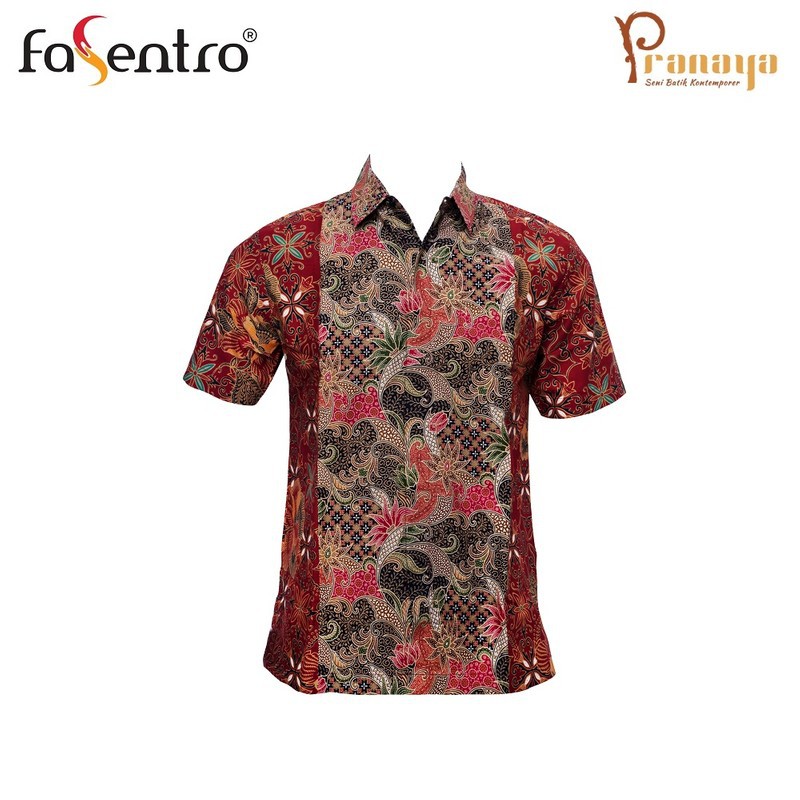 Fasentro Kemeja Batik Pranaya Cotton PR19 (P4417C)