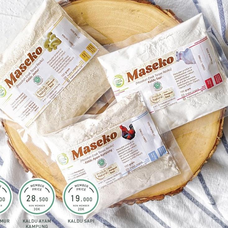 

⚡️Original⚡️ LINGKAR ORGANIK - MASEKO KALDU REFIL 100gr gas !!