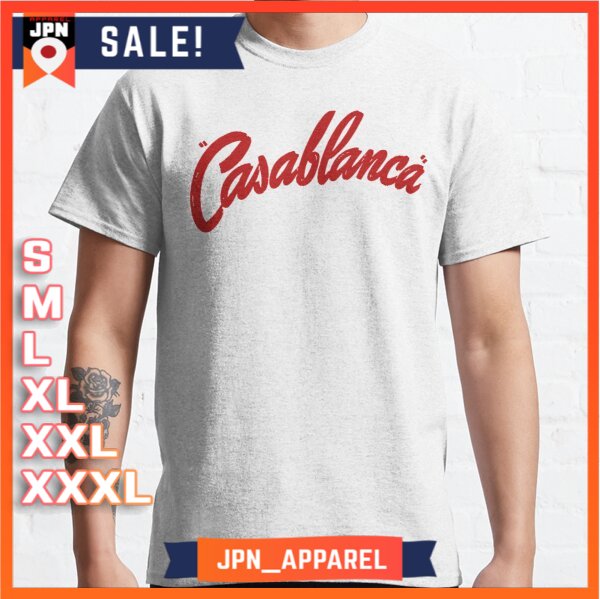 Kaos Baju Casablanca, 1942 T-Shirt Premium Cotton
