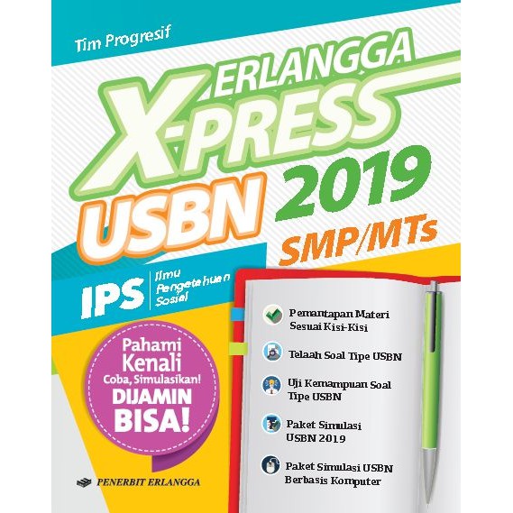 ERLANGGA SMP 0033000490 ERLANGGA X-PRESS USBN SMP 2019 IPS
