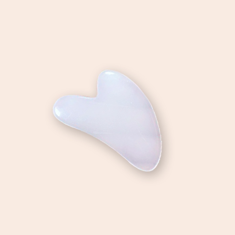 Gua Sha Board Face Gua Beauty Berbentuk Hati Alat Pijat Tubuh Resin Perawatan Kesehatan Kulit Wajah