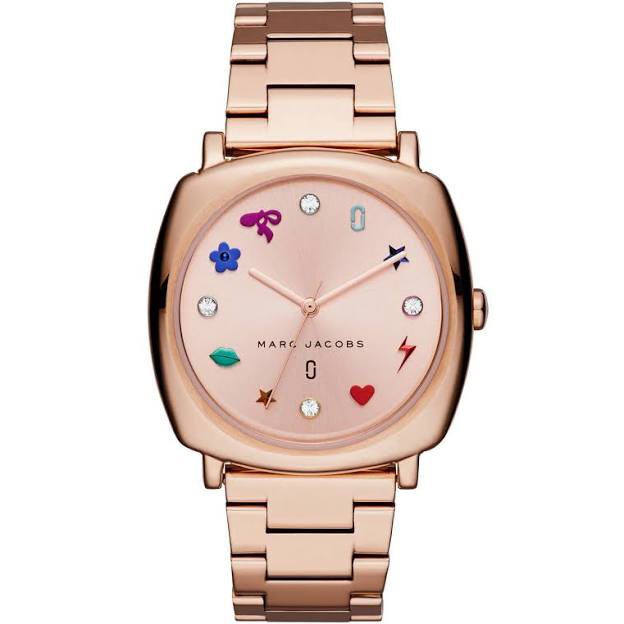 Marc Jacobs Mandy Rosegold Colorful Dial - MJ3550