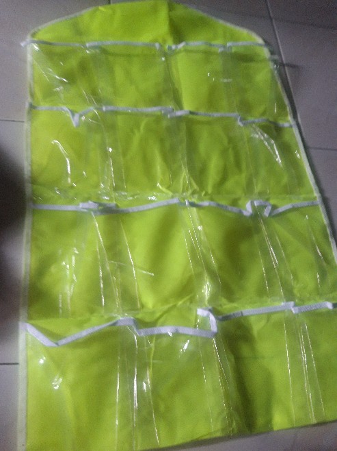 Gantungan Serbaguna /  Pouch Gantung / Korean Underwear Pouch Banyak Sekat