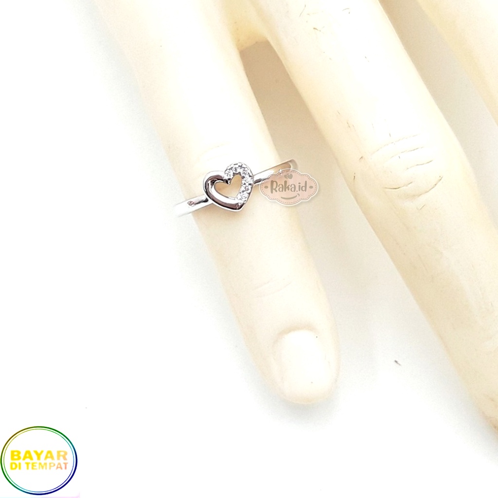 Cincin Anak Motif Love Perhiasan Cantik Anak Lapis Emas 18k 810