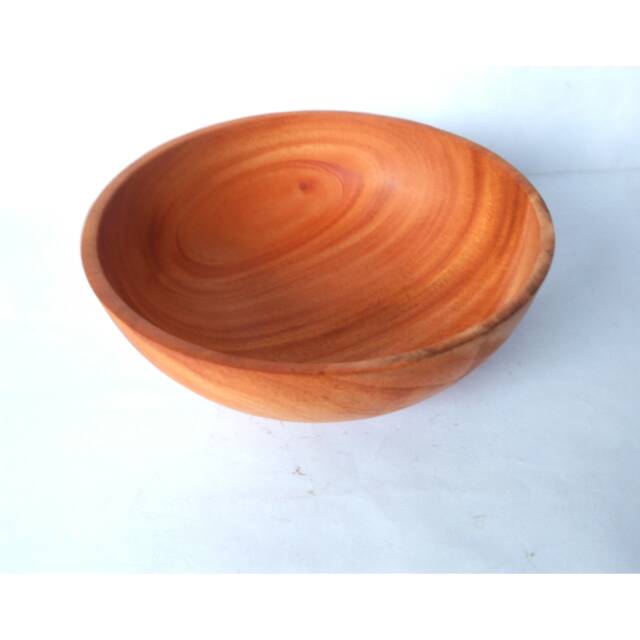 Mangkok Kayu 18 cm | Mangkuk Kayu Mangkok Mie