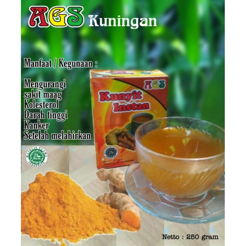 

KUNYIT INSTAN AGS KEMASAN 250 gram