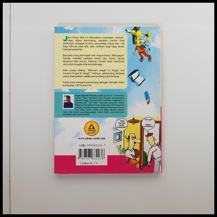

Buku 100 Humor Asyik - Xavier Quentin Pratama