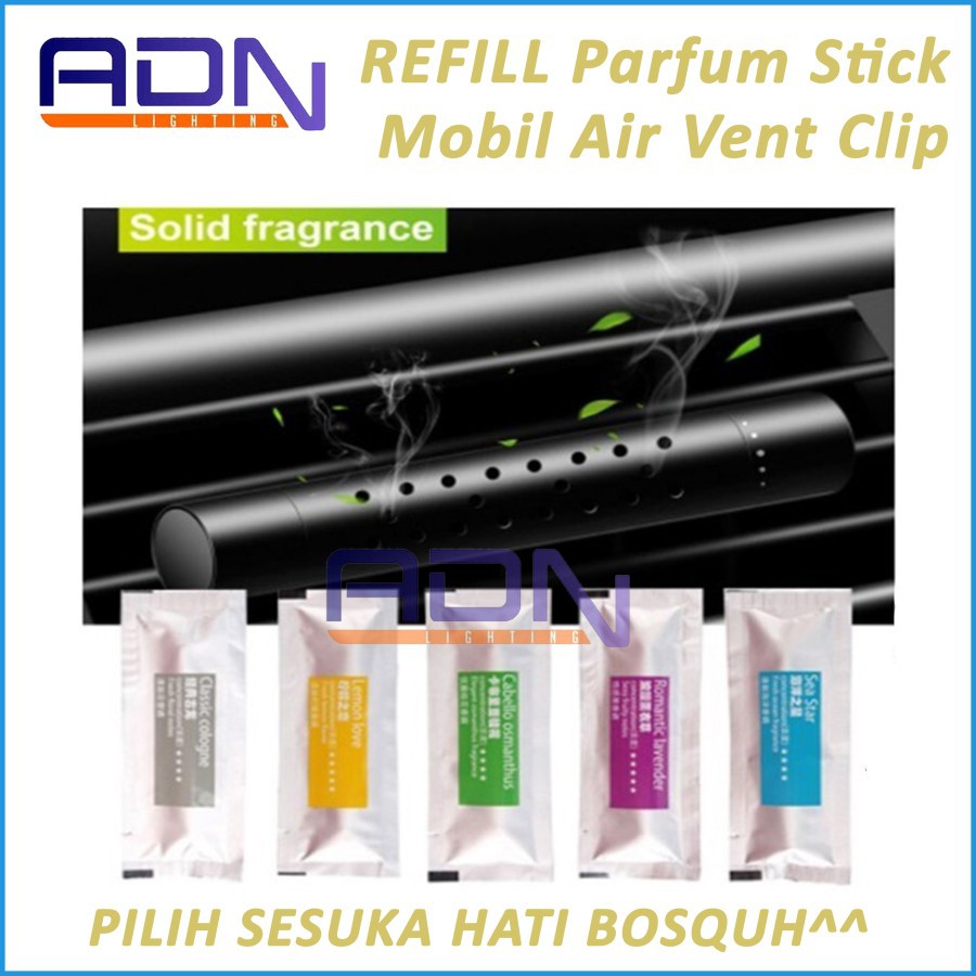 REFILL Parfum Stick Car Air Vent High Quality Parfum Stick REFILL ONLY