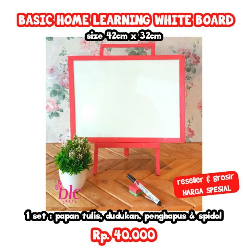 

PAPAN TULIS ANAK (PINK) TERMURAH - WHITE BOARD