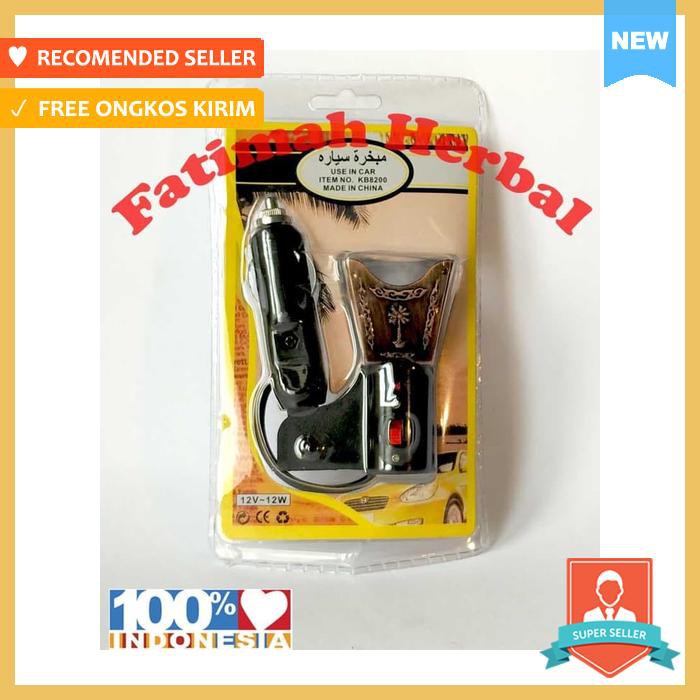 tempat dupa mabkhara elektrik portable untuk mobil