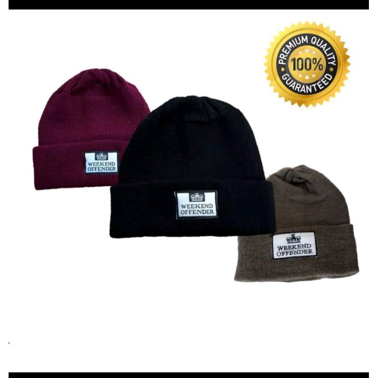 Topi Kupluk Distro Weekend Offender Original Real Pict COD