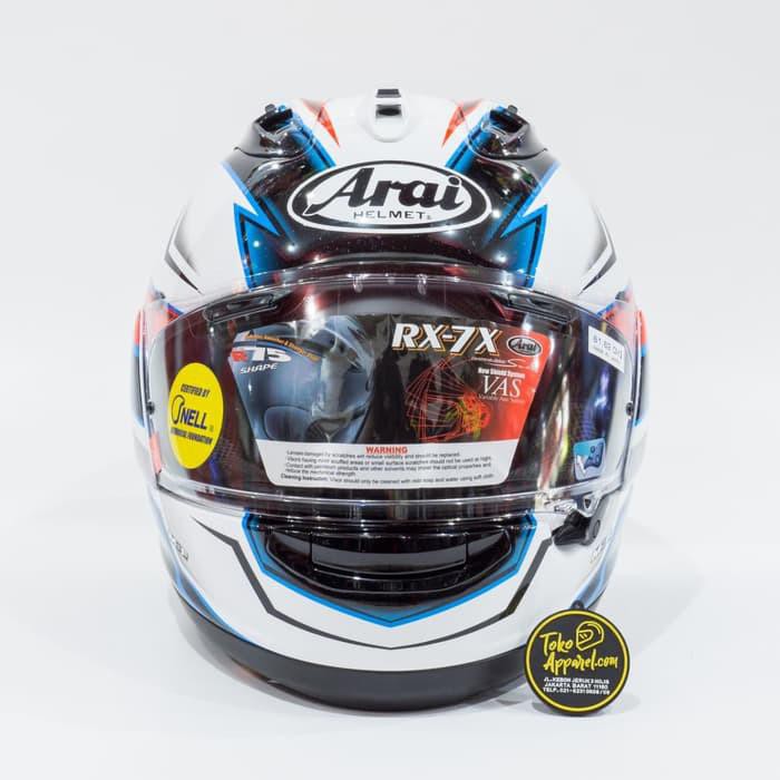 HELM ARAI RX-7X HELMET SCOPE WHITE