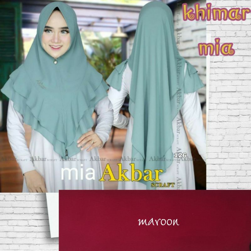 khimar cerruty mia by akbar scarf
