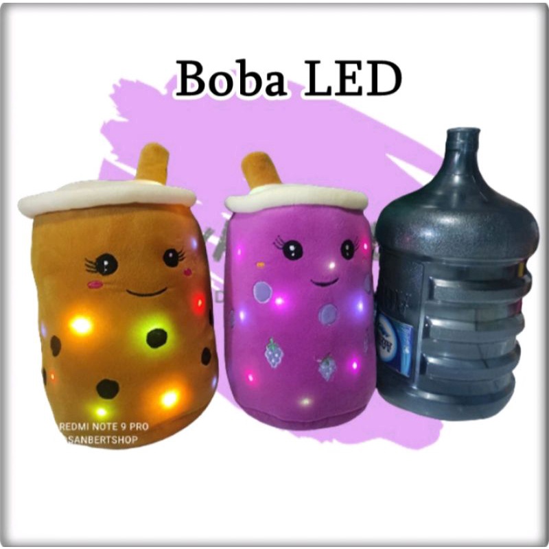 Boneka Boba LED Jumbo Boba XL Boneka Boba Jumbo Lampu