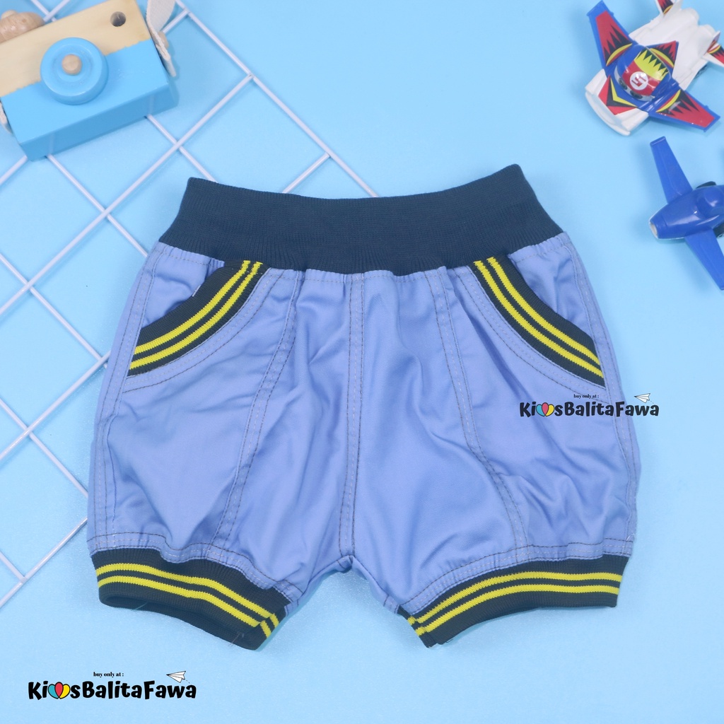 Loody Pants Size 1-2 Tahun / Short Pants Anak Laki Perempuan Murah Celana Pendek Motif Polos Adem