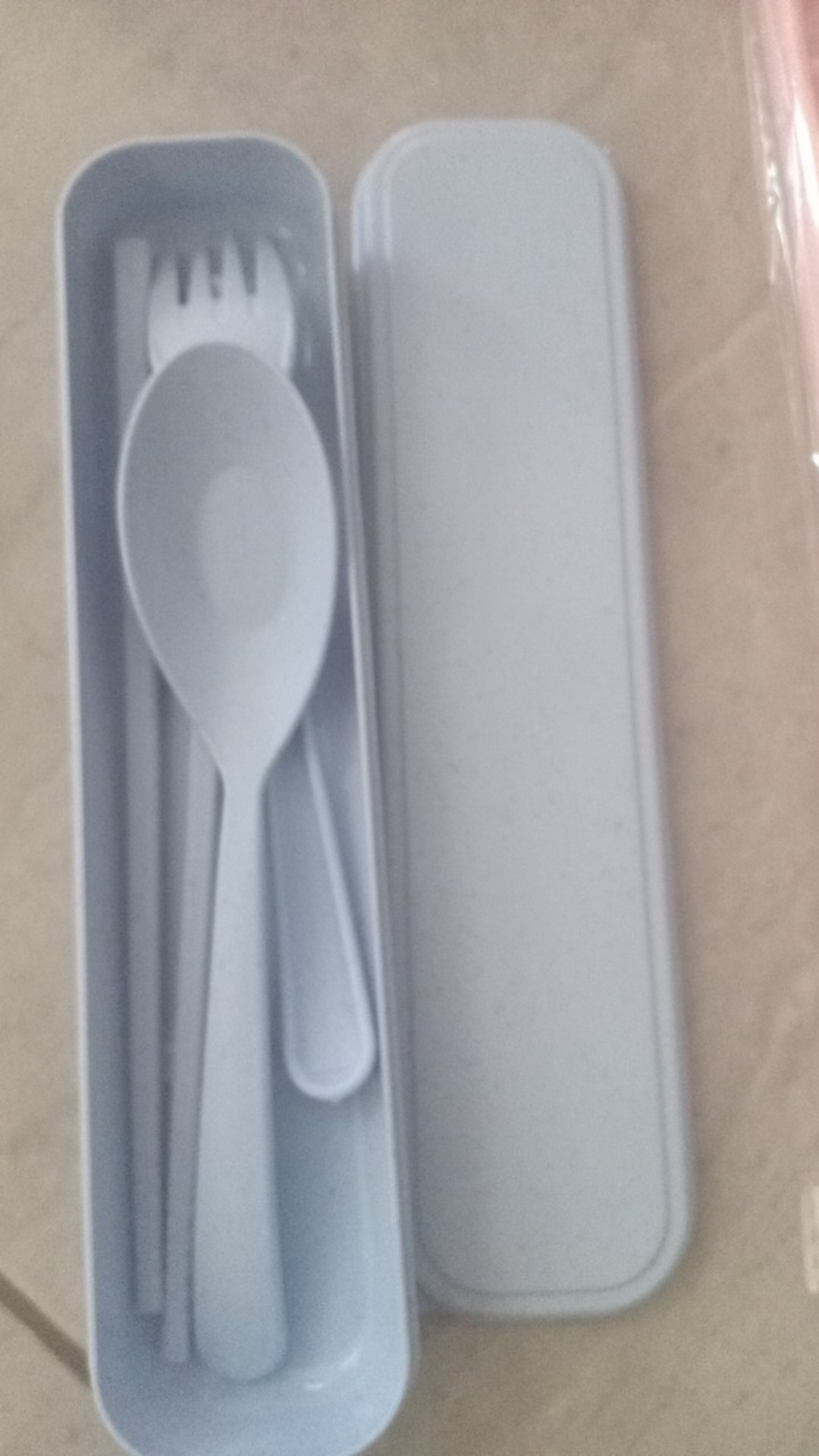 Set Peralatan Makan Gandum 3 In 1 (ada Kotak)