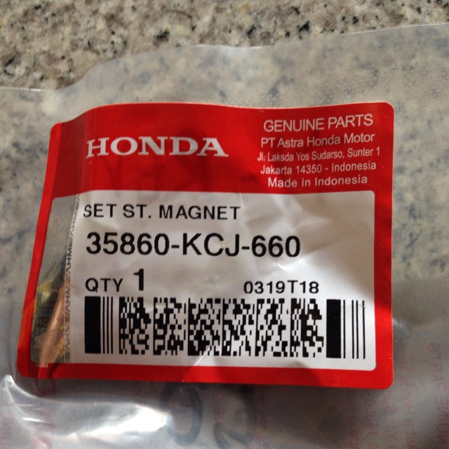 Bendik Stater magnet Set Honda Tiger revo Versa 35860 KCJ 660 ori