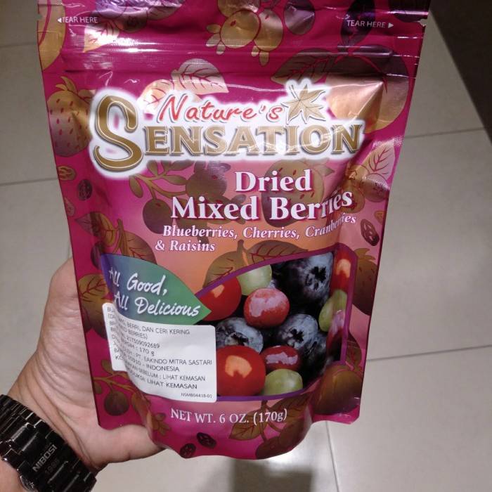 

Flash Sale - Nature'S Sensation Dried Mixed Berries/Buah Kering Kismis,Beri, Cherry