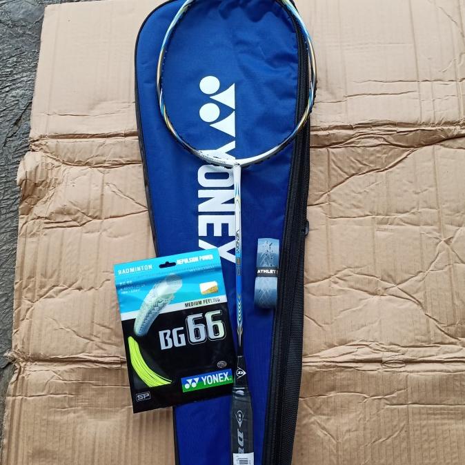 PROMO Raket Badminton Dunlop Original Venom 210 Full Set (Bisa Tarikan 29)