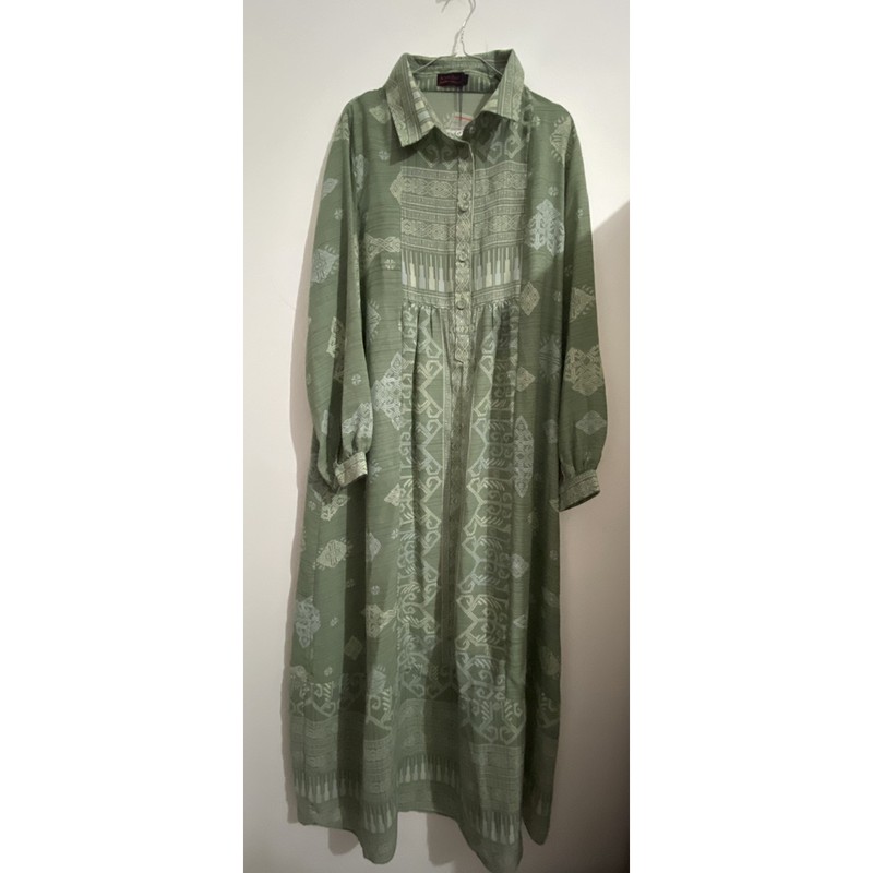 Preloved Baju Lebaran Gamis Etnik Kamilaa by Itang Yunasz