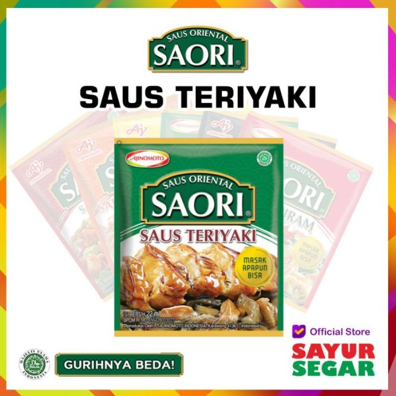 

saus saos teriyaki saori