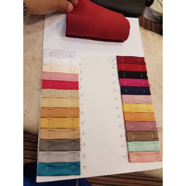 KAIN SATIN BRIDAL / SATIN DUCHES / BRIDAL SATIN