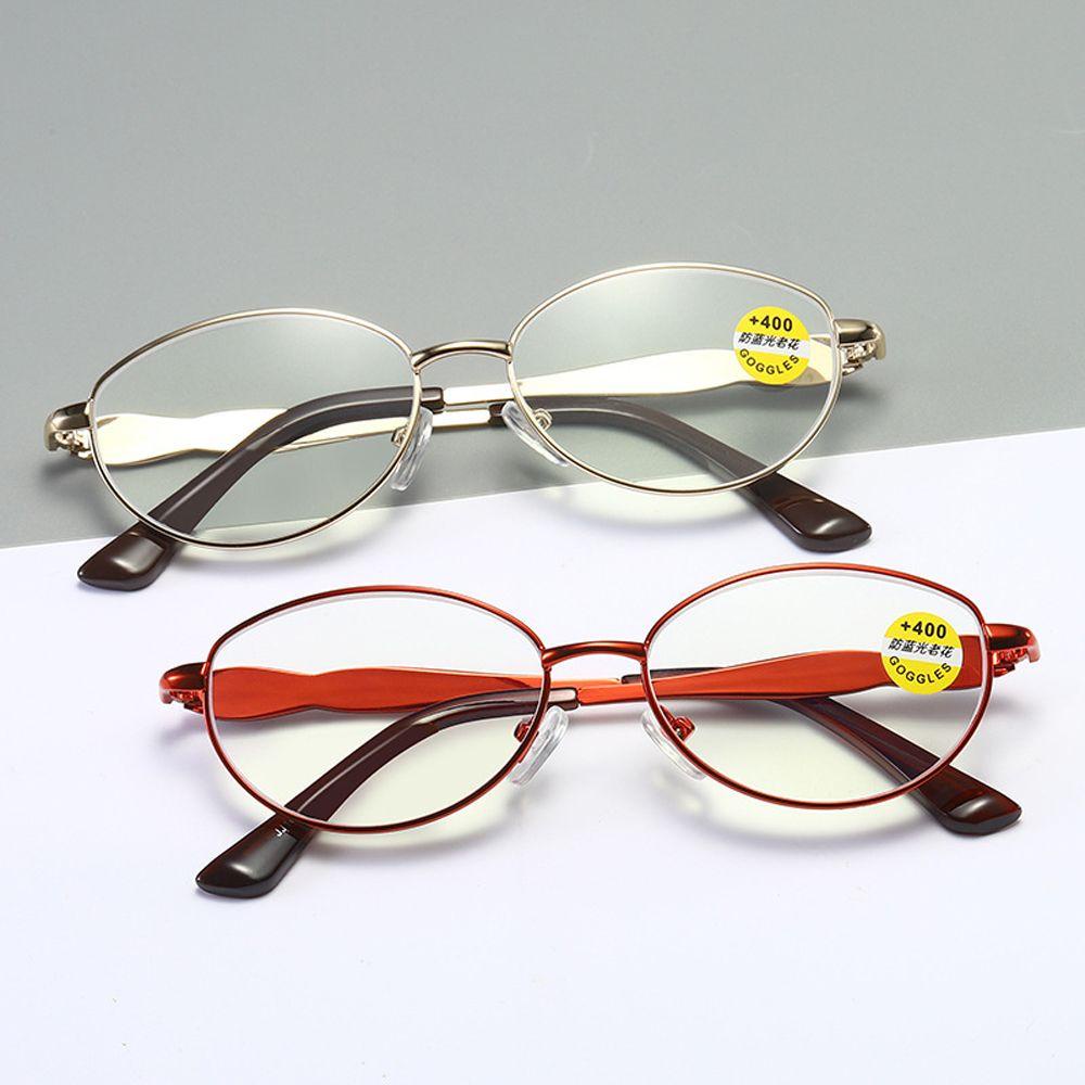 Mxbeauty Presbyopia Kacamata Travel Ultra-Ringan Anti-Letih Baca Pembesaran Anti Radiasi Hyperopia Eyewear