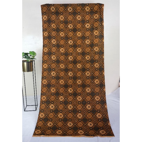 Bahan Batik Kombinasi Tulis Motif Wirasat Godong