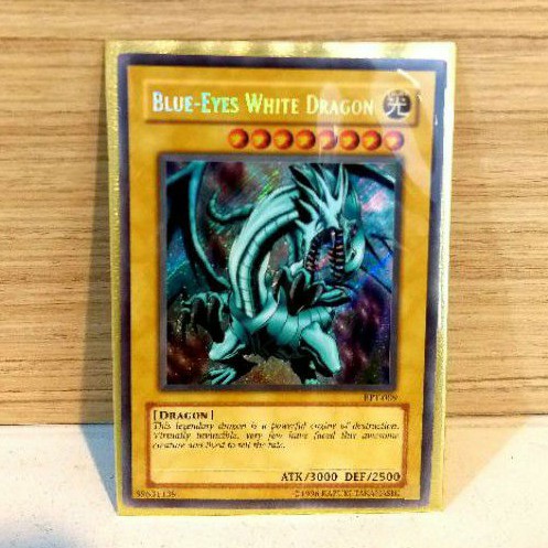 Yugioh Blue Eyes White Dragon BPT-009