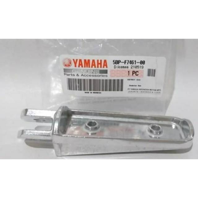 FOOTSTEP INJAKAN KAKI DEPAN KANAN SCORPIO VIXION OLD NVL MX KING ASLI ORI YAMAHA  5BP F7461 00