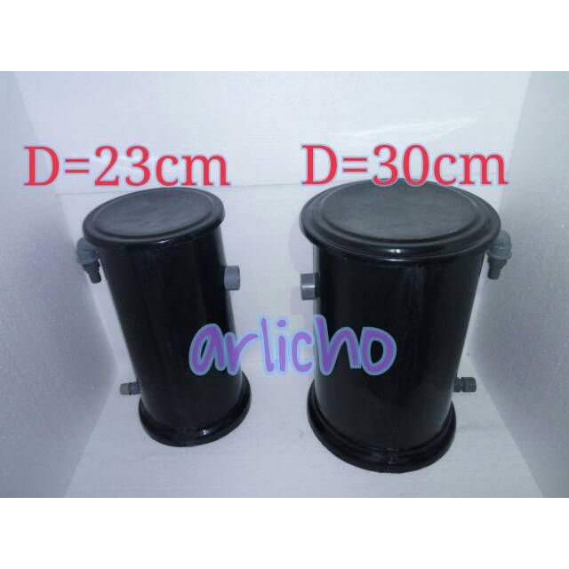 Tabung Fiber Filter Kolam Diameter 23 cm