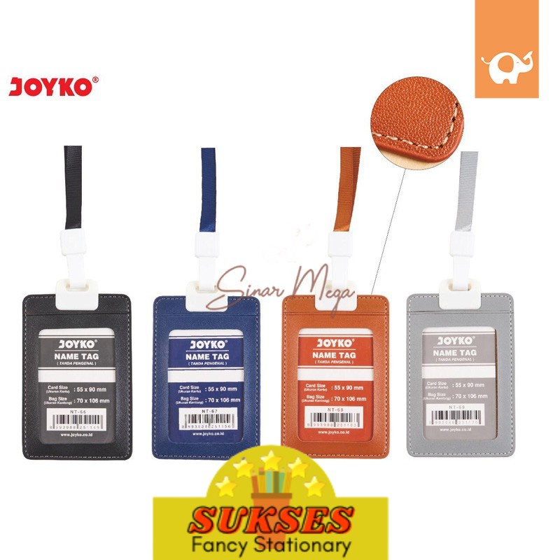 

Joyko Name Tag Potrait NT-66 - NT-69 / Tanda Pengenal Murah Berkualitas