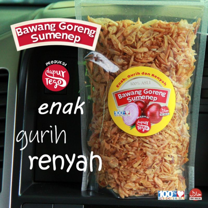 

Bawang Goreng Sumenep Asli Tanpa Tambahan Tepung