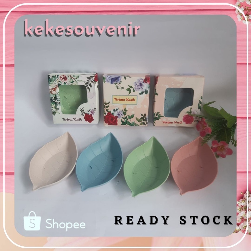 Grosir Souvenir Termurah 50 Pcs Mangkok Daun Jerami Import Packing Dus MOtif Bunga | Mangkok Murah |