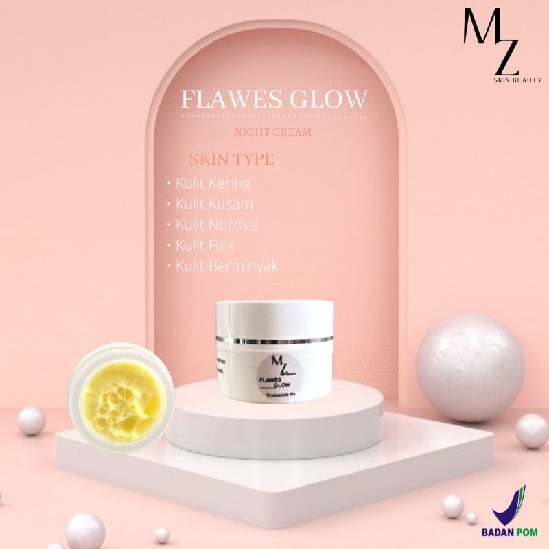 NIGHT FLAWES GLOW MZ SKIN BEAUTY