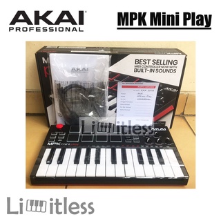 Image of thu nhỏ AKAI MPK Mini Play USB Keyboard MIDI Controller Garansi Original #0