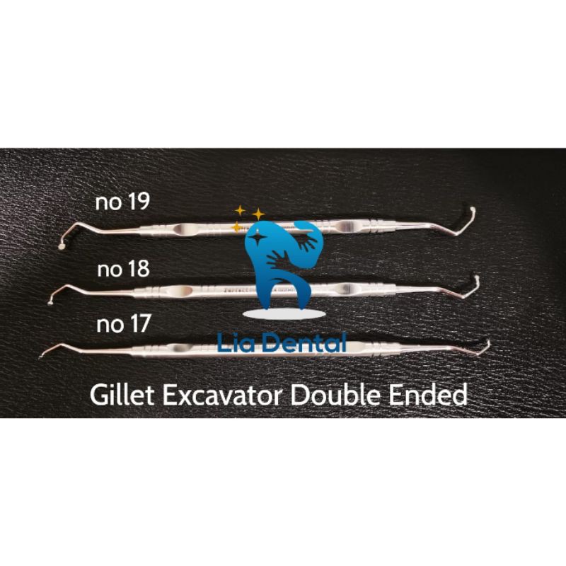 GILLET EXCAVATOR DOUBLE ENDED (1 SET NO 17, 18, 19) PERFECT