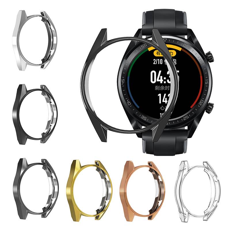 Casing Pelindung bumper Plating Untuk huawei watch Gt wuawei hawawi watch Gt