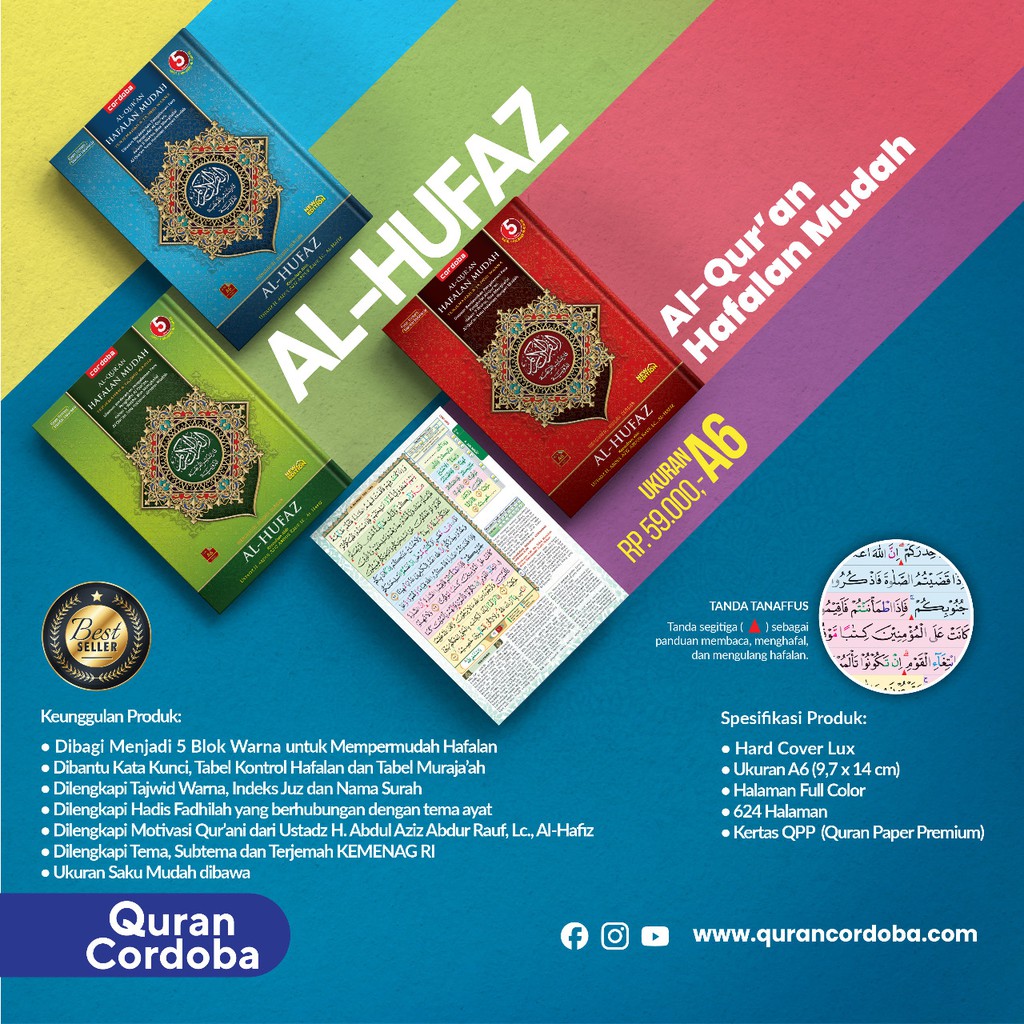 Alquran Hafalan Al Hufaz A6 Cordoba