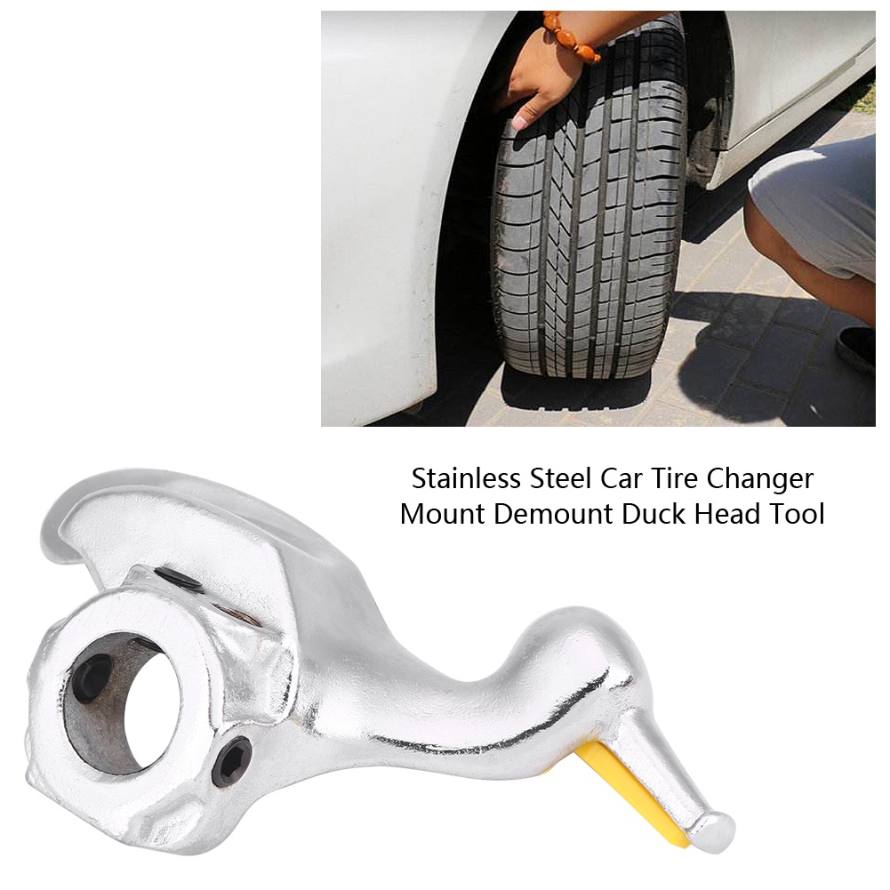 Heavy Duty Stainless Steel Car Tire Changer Mount Demount Duck Head Tool Diameter Alat Kepala Bebek