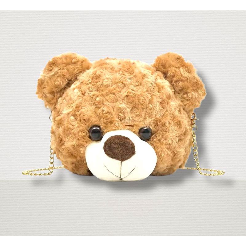 Tas slempang wanita boneka teddy bear