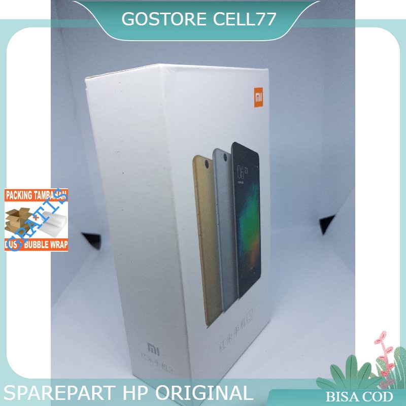 

KOTAK DUSBOX XIAOMI REDMI 3 KARDUS BOX DUS KOMPATIBEL ASLI BAWAAN ORI
